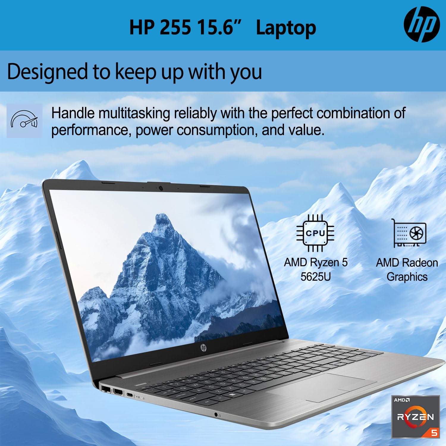 Amazon.com: HP 255 Business Laptop, 15.6